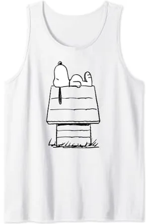 Peanuts – Snoopy auf Hundehütte Tank Top