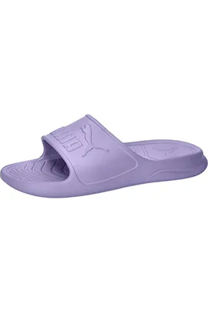 PUMA Unisex Popcat 20 Injex Schiebe-Sandalen, Vivid Violet White, 38 EU