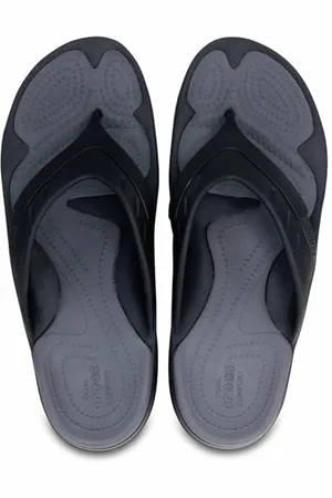 Crocs Unisex-Erwachsene MODI Sport Flip Zehentrenner, Schwarz (Black/Graphite), 36/37 EU