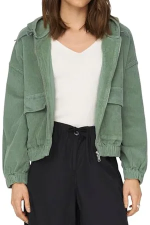 ONLY Damen Jacke 15246274 Grün1 XL