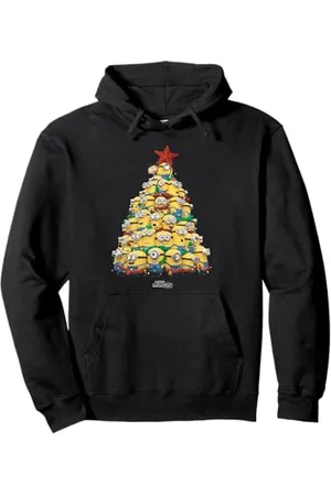 Minions Christmas Tree Pullover Hoodie