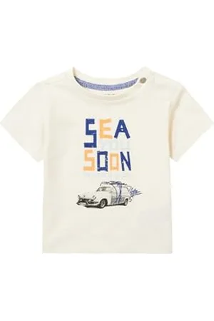 Noppies Baby Baby-Jungen Boys Tee Mio T-Shirt, Pristine-N021, 50