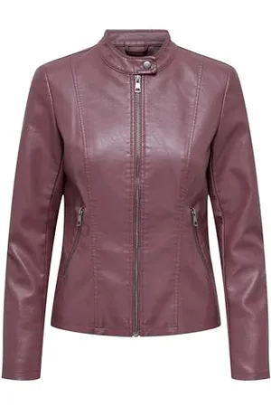 ONLY Damen Onlnewmelisa Faux Leather Jacket Cc OTW Jacke, , L