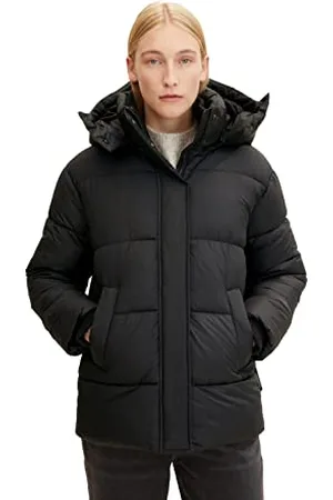 TOM TAILOR Damen Pufferjacke mit Kapuze 1032483, , XXL