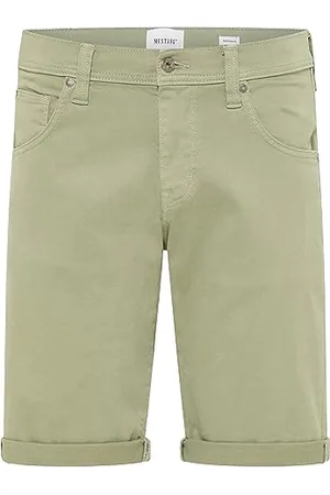 Mustang Herren Style Chicago Z Shorts, Ã–lgrün, 28