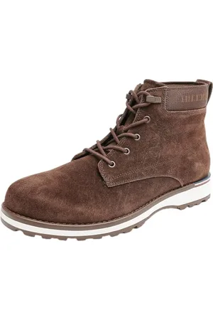 Tommy Hilfiger CORPORATE OUTDOOR SUEDE BOOT ( Outdoor-Stiefel Herren, Braun (Cocoa), 45 EU