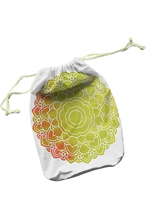 Questo Casa Bedruckte Baumwoll Taschen mit Kordelzug, Einkaufstasche, Stoffsack, Stofftasche, Beutel, Gemüsesack, Wiederverwendbare, Faltbar, Größe: 40x50 Cm