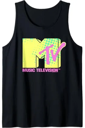 MTV Neon Logo Tank Top