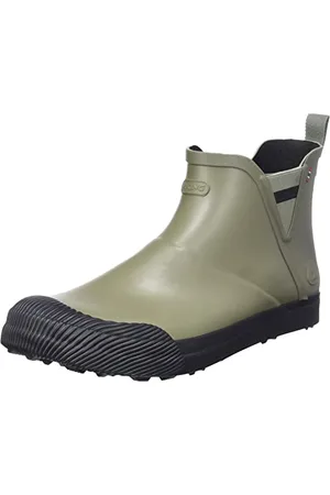 Viking Ekeberg Rubber Boots, Olive/Black, 44
