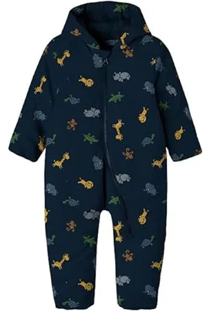 NAME IT Baby-Jungen NBMMAX Suit Zoo Schneeanzug, , 62-68