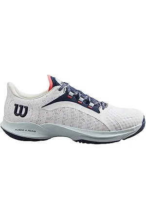 Wilson Herren Hurakn Pro Padel Sneakers, White/Cooling Spray, 40 EU