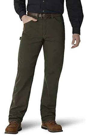 Wrangler Herren Riggs Workwear Carpenter Jeans - Grün - 30W / 30L