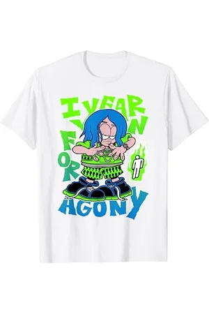 Billie Eilish Agony White T-Shirt