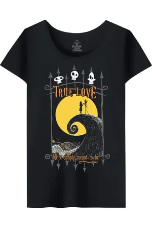 The Nightmare Before Christmas Damen Wojackdts025 T-Shirt, , XXL