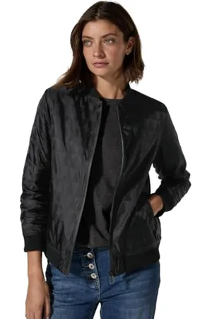 CECIL Damen B212381 Jaquard Blouson Jacket, , XS EU