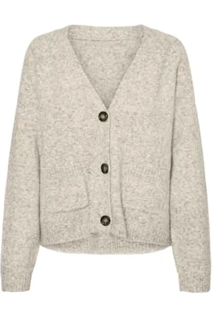 VERO MODA VMBOOM LS V-Neck Button Cardigan GA NOOS