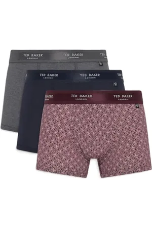 Ted Baker Herren 3er-Pack Baumwollhosen Badehose, , S