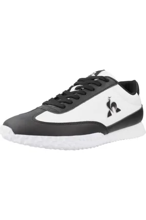 Le Coq Sportif Unisex Veloce I Sneaker, Weiß/Schwarz (Optical White Black), 39 EU