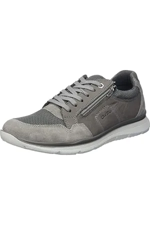 ARA Herren BENJO Sneaker, Light Grey,Grey, 39 EU