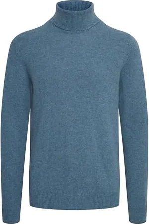 Casual Friday CFKarl roll Neck Bounty Knit Herren Strickpullover Feinstrick Pullover mit Rollkragen, Größe:S, Farbe: