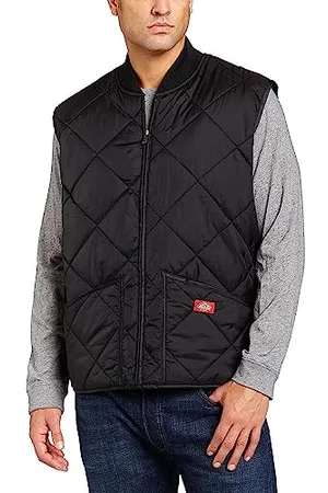 Dickies Herren, Diamantgesteppte Weste, , L
