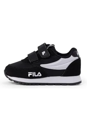Fila Jungen Unisex Kinder Orbit Revolution Velcro TDL Sneaker, Black, 23 EU