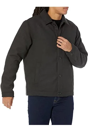 Amazon Herren Bomberjacke Aus Wolle (Erhältlich In Übergrößen), , XL