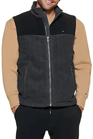 Tommy Hilfiger Herren Lightweight Polar Vest Fleece-Weste, , S