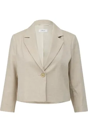 QS by s.Oliver Blazer aus Leinenmix, 8120, 36