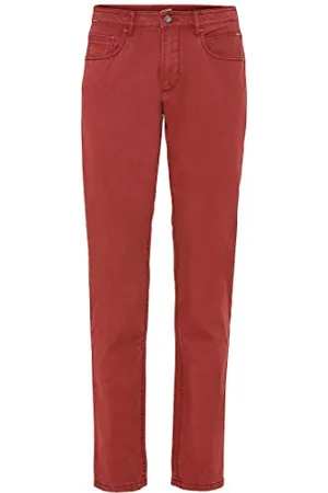 Camel Active Herren 5 Pocket Houston Winter-Schal, Red, 33W / 34L