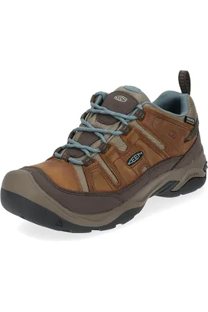 Keen Damen Circaida Waterproof Zapatos para senderismo, Syrup/North Atlantic, 37.5 EU