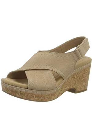 Clarks Damen Giselle Cove Sandale Mit Absatz, , 37.5 EU