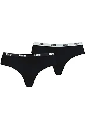 PUMA Damen Brazilian Unterwäsche, , XS (2er Pack)