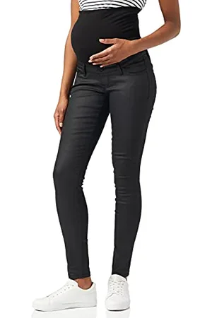 Noppies Maternity Damen Pants OTB Teddy Coated Hose, Black-P090, 32