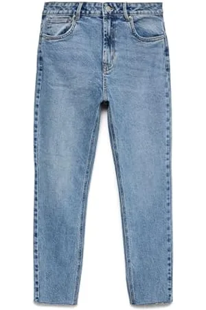 VERO MODA Damen Vmbrenda Damesjeans met Hoge Taille, 3130 lichtblauw Denim Jeans, , 31W / 30L EU
