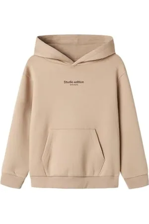 NAME IT Jungen Nkmbrody Ls Sweat Wh Bru Noos Nachtwäsche Set, Pure Cashmere, 116 EU
