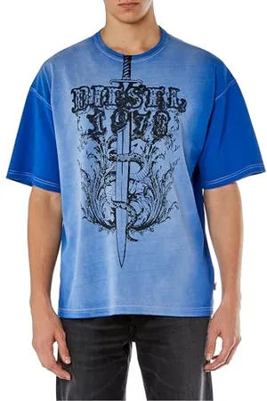 Diesel _T-BOXT-Q1 Maglietta_Shirt_Blau_L