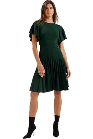 Ted Baker Damen WMD-ALENHA-Knitted Angel Sleeve Mini Dress Lässiges Business-Kleid, , 42