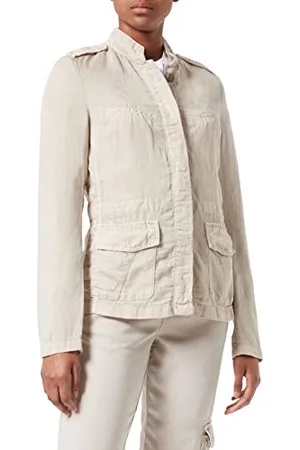 Camel Active Damen 342900/7411 Lässiger Blazer, Sand, 40