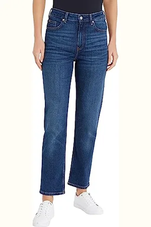 Tommy Hilfiger Damen Jeans Classic Straight Stretch, Blau (Ada), 29W / 32L