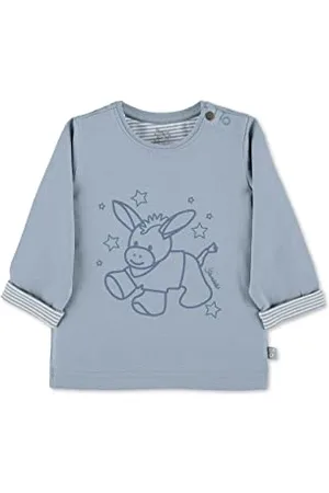 Sterntaler Baby - Jungen Gots Langarm-shirt Emmi Druck, , 50 EU
