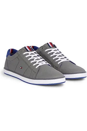 Tommy Hilfiger H2285ARLOW 1D Vulkanisierte Sneaker Herren, Grau (STEEL GREY), 41 EU