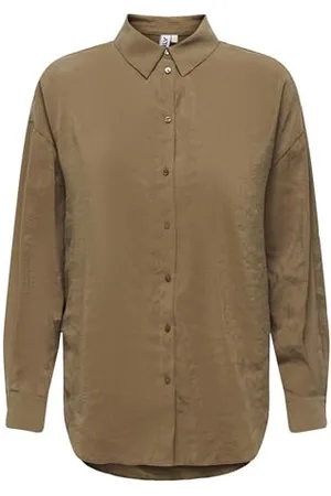 ONLY Damen Onliris L/S Modal Shirt Noos Wvn, , 3XL