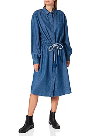 JOOP! Damen Denimoptik Lässiges Kleid, , Regular