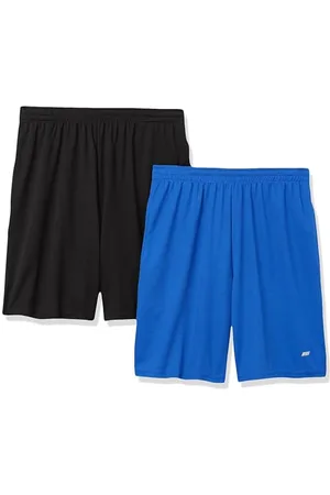 Amazon Herren Weit geschnittene Performance-Funktionsshorts (erhältlich in Big & Tall), 2er-Pack, , L