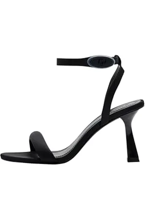Desigual Damen Shoes_NATY_Padded Strap Sandal, Black, 41 EU