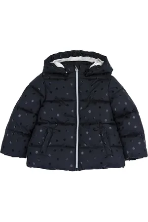 chicco Chico Mädchen Jacke mit Kapuze und Reißverschluss Warme Jacke mit Kapuze, , 4A