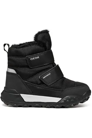 Geox J TREKKYUP Boy B ABX Snow Boot, Black, 35 EU