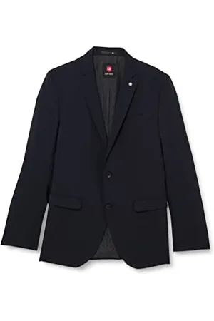 Club of Gents Herren Blazer SS 57 - 0008, Blau (Blau 63) ,Gr. 28