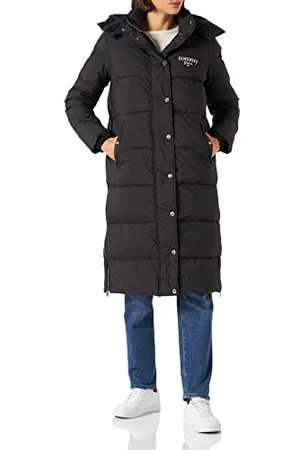 Tommy Hilfiger Damen Tjw Graphic Longline Puffer DW0DW14310 Gepolsterte Mäntel, , XS